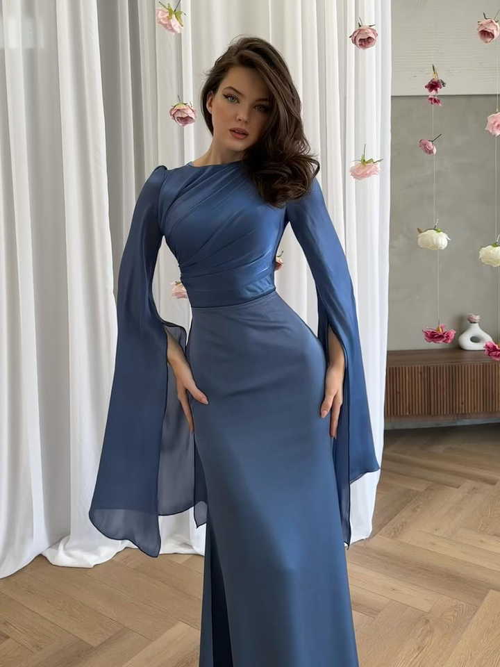 Pleated Maxi Dress