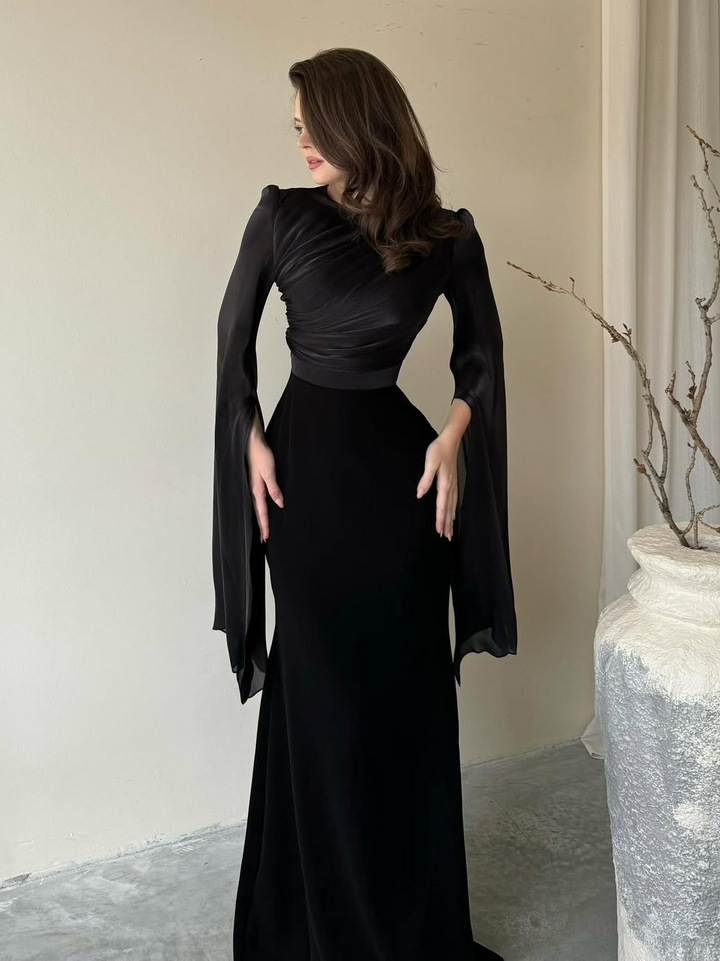 Pleated Maxi Dress