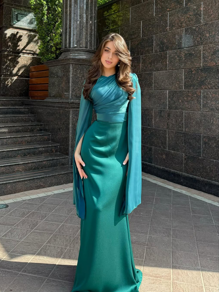 Pleated Maxi Dress