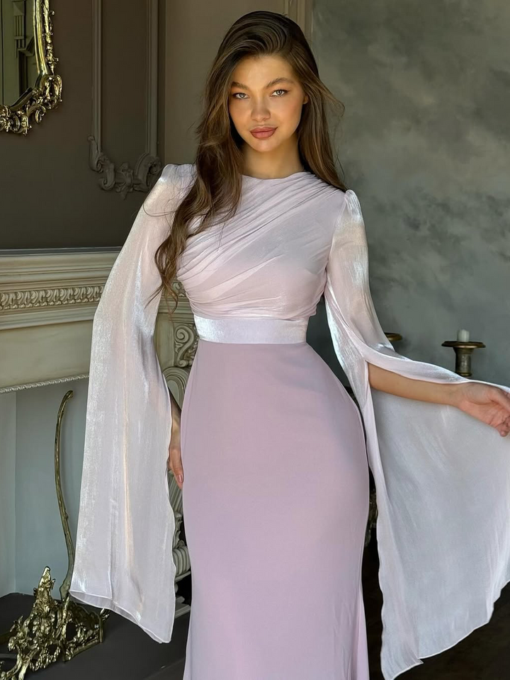 Pleated Maxi Dress
