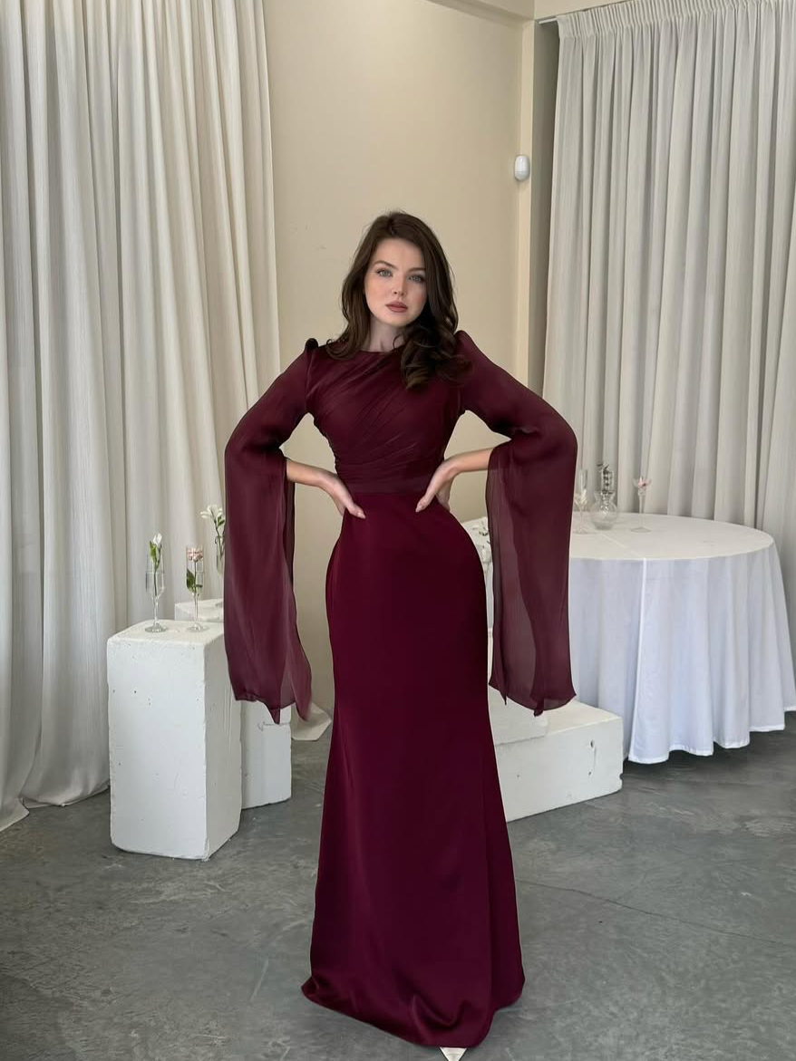 Pleated Maxi Dress