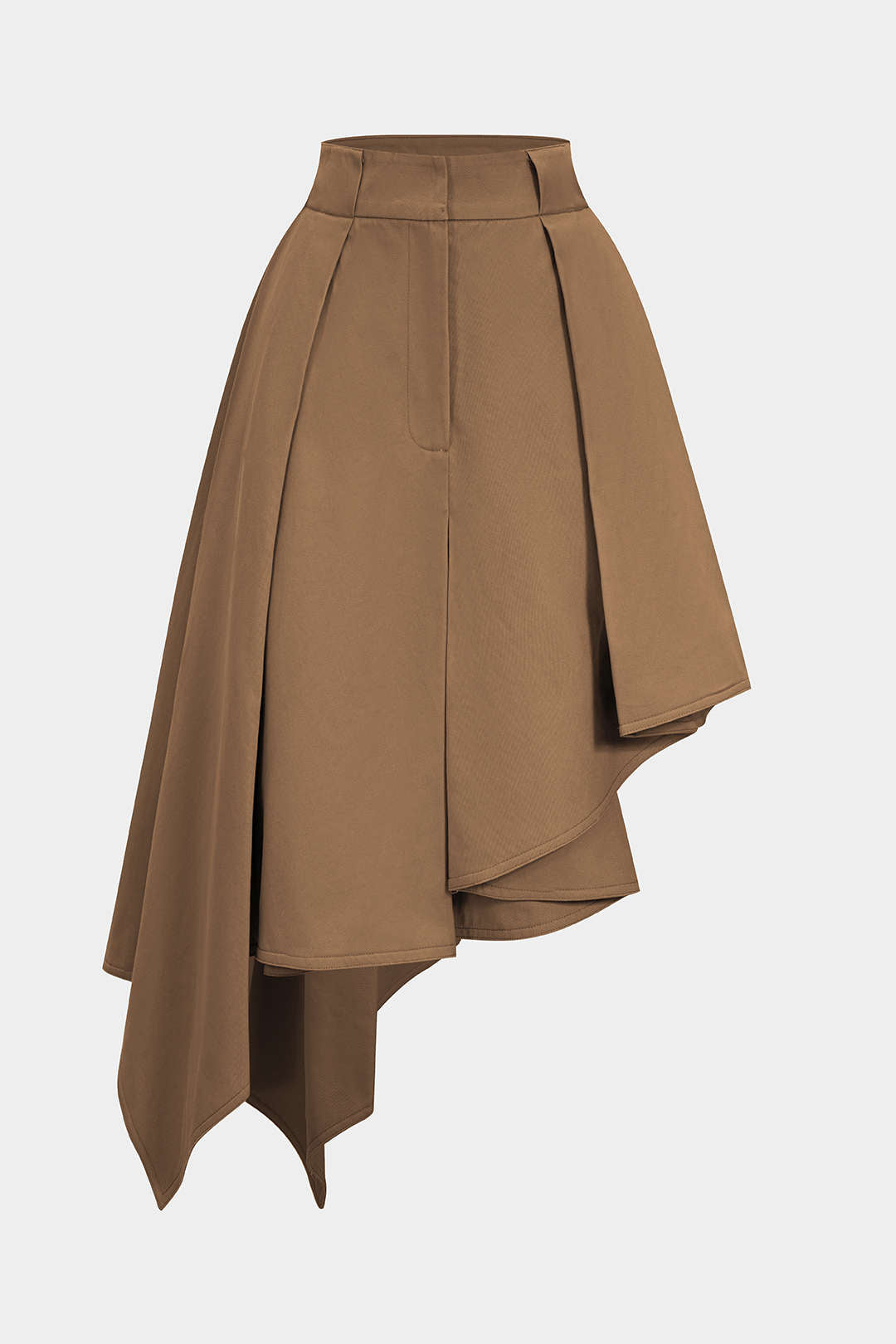 Pleated Skirt Cotton Office Style
