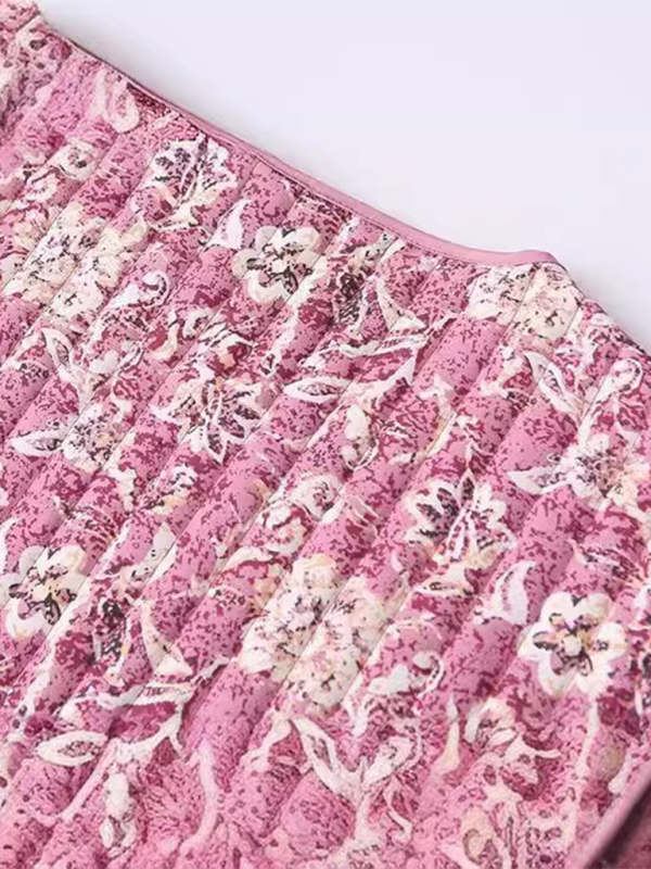 Printed Women’s Quilted Jacket