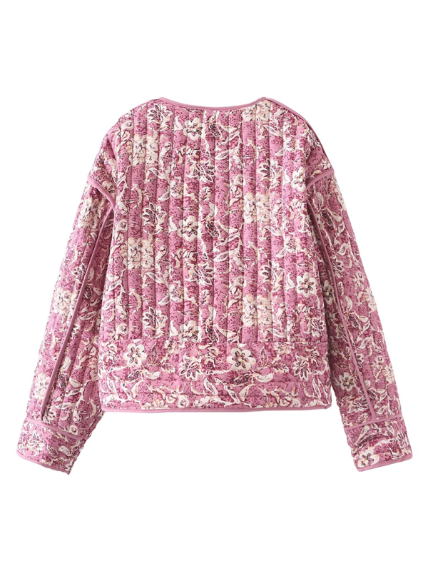 Printed Women’s Quilted Jacket