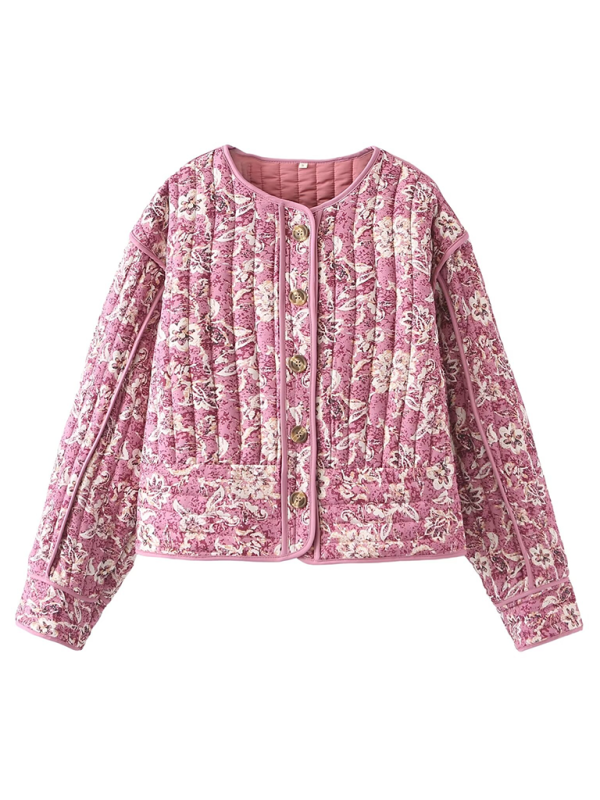 Printed Women’s Quilted Jacket