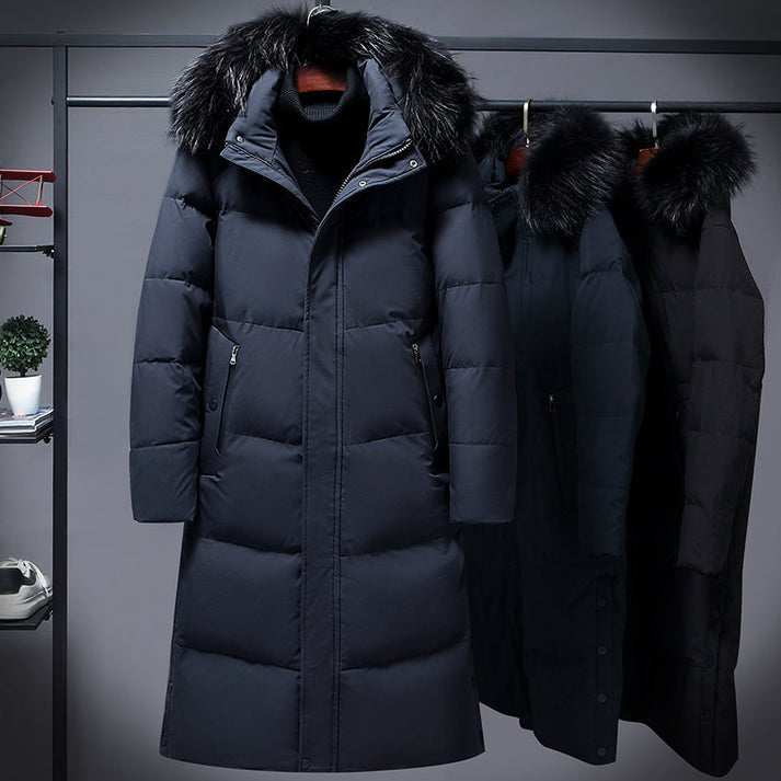 Long Padded Warm Winter Jacket