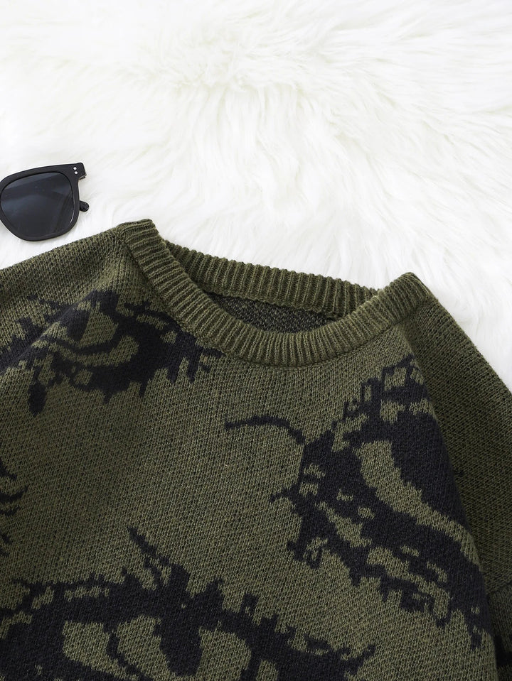 Relaxed Knit Grunge Sweater