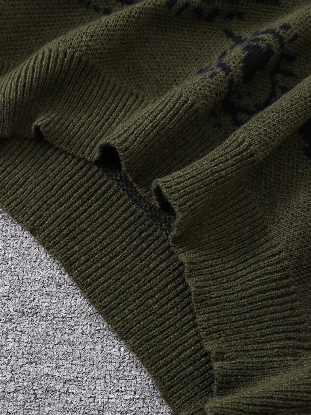 Relaxed Knit Grunge Sweater
