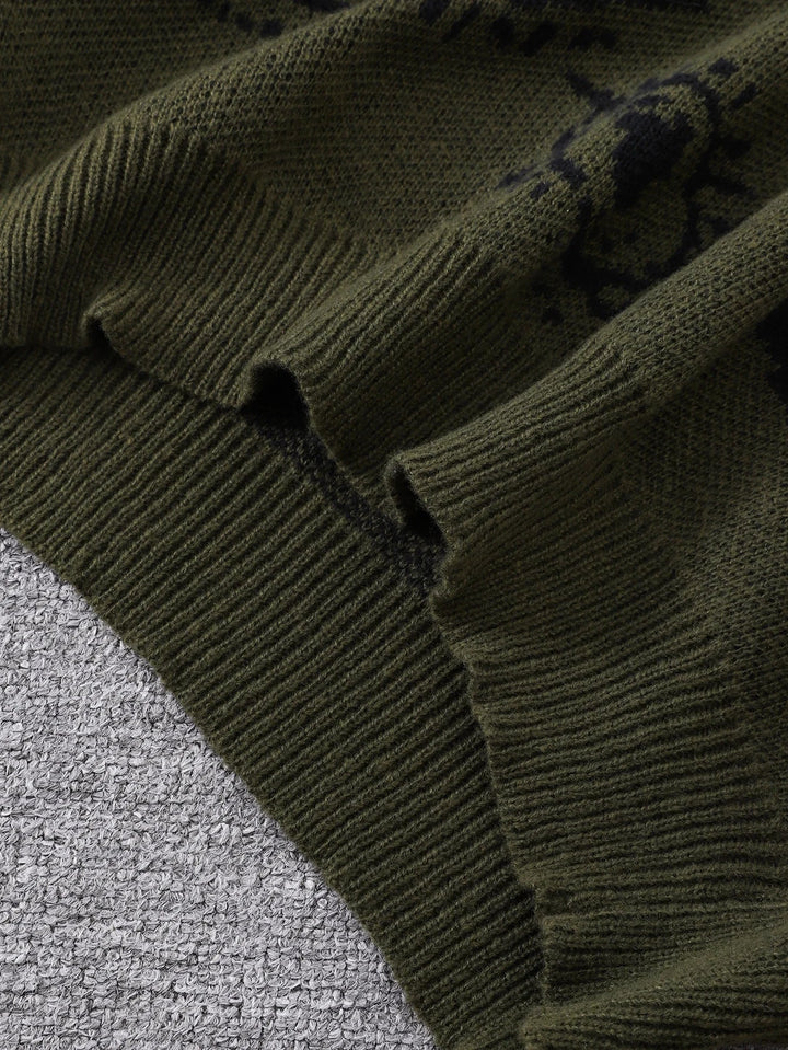 Relaxed Knit Grunge Sweater