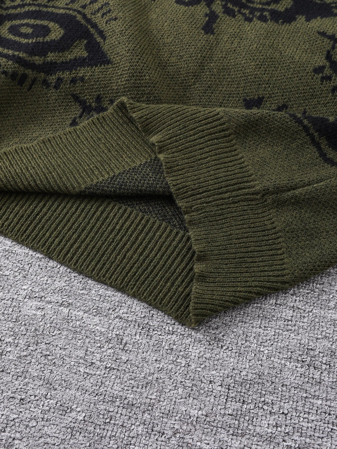 Relaxed Knit Grunge Sweater