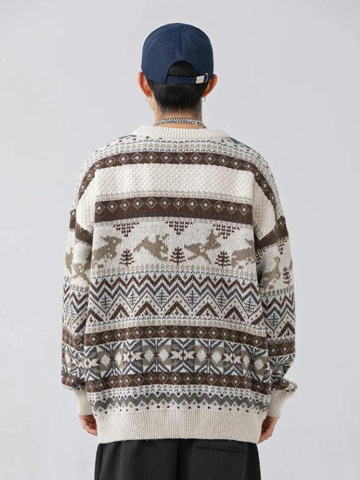 Retro Knit Vintage Sweater