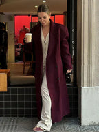 Elegant Warm Timeless Wool Coat