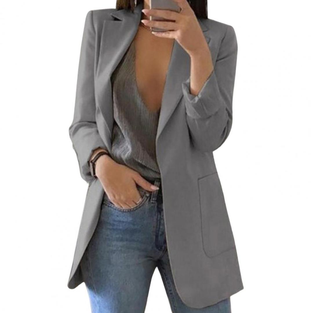 Long Blazer Women’s Tailored Outerwear