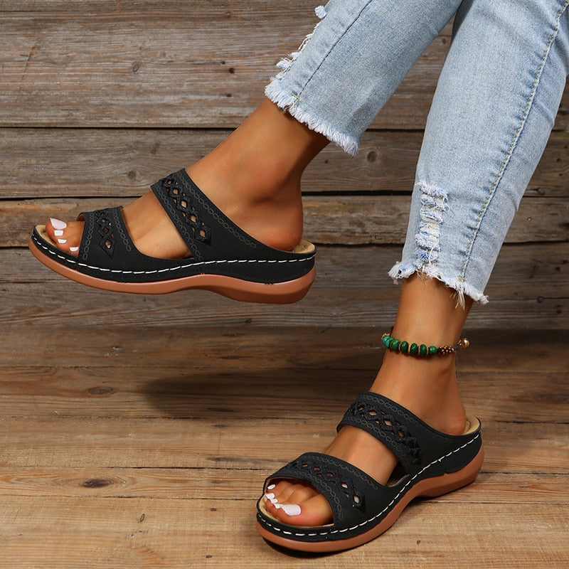 Slide Sandals – Non-Slip Sole Summer Sandals
