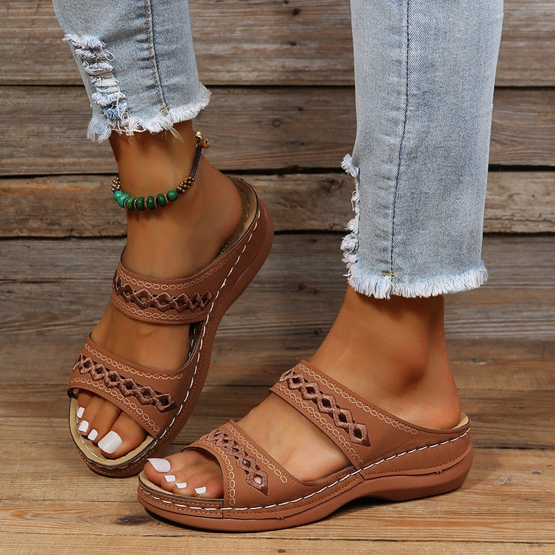 Slide Sandals – Non-Slip Sole Summer Sandals
