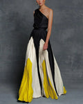 Refined Maxi Dress with One Shoulder