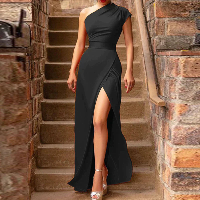 Elegant A-Line Evening Dress for Women