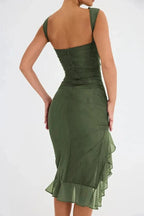 Elegant Midi Dress for Evenings