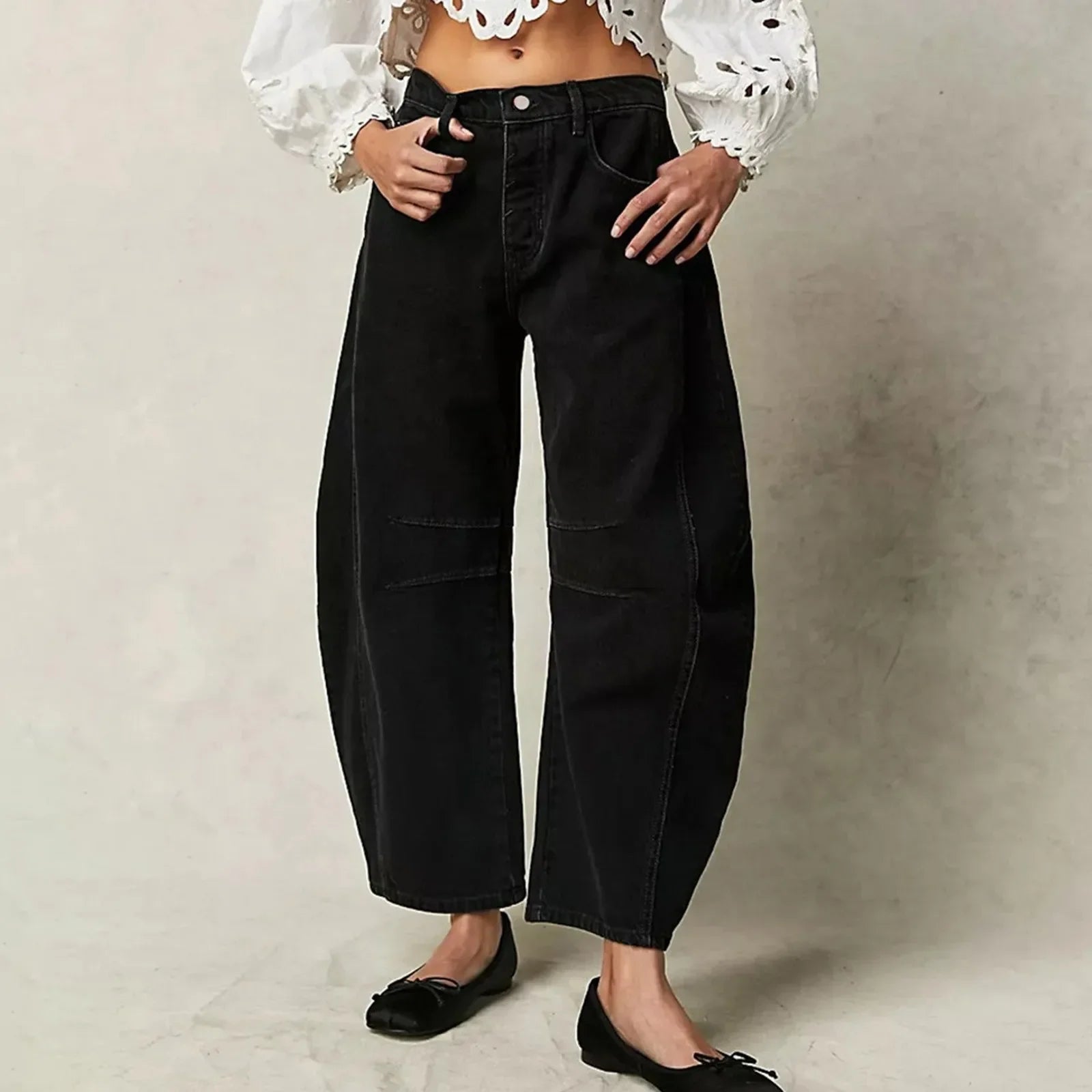 Women's High-Rise Wide-Leg Jeans