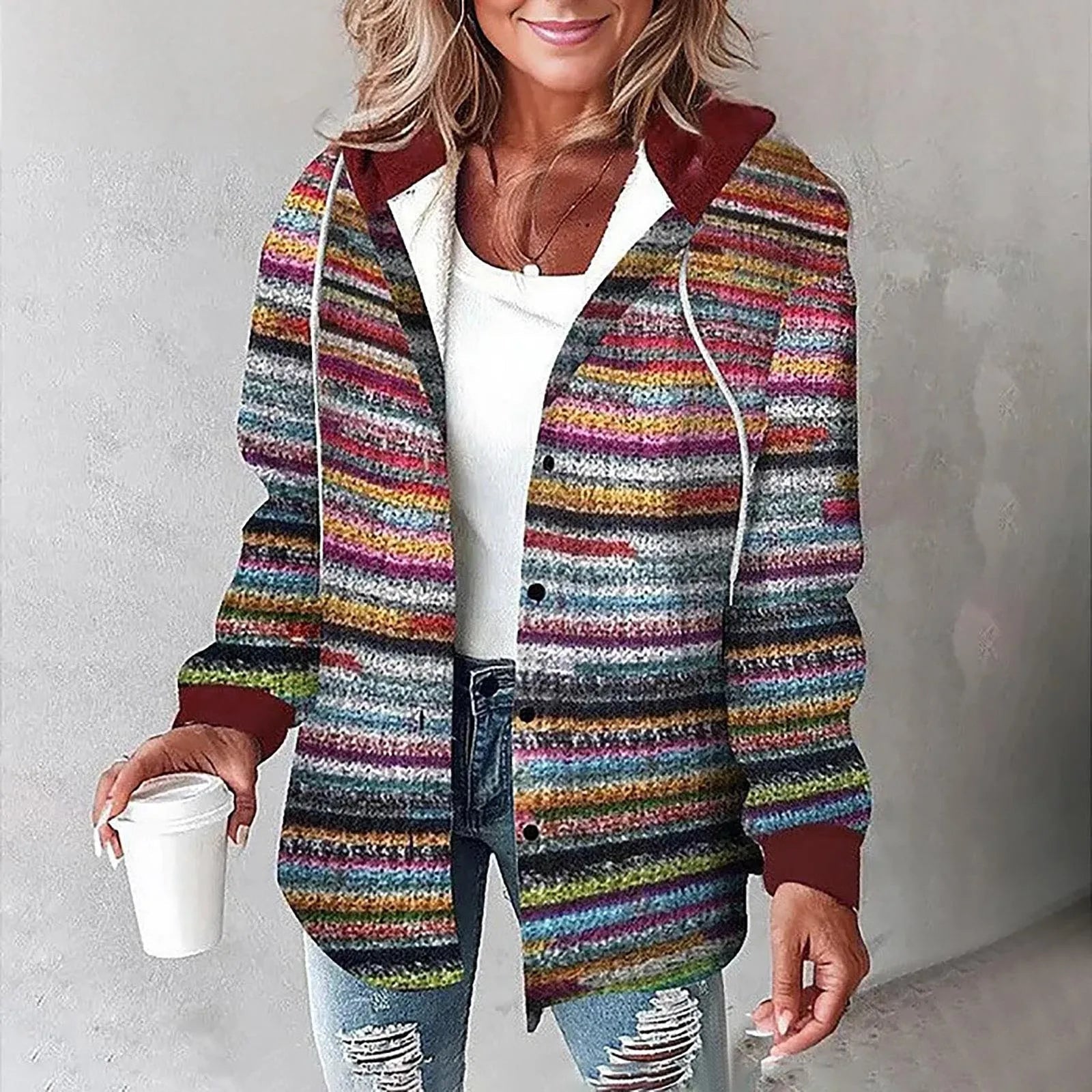 Warm Stylish Padded Winter Jacket