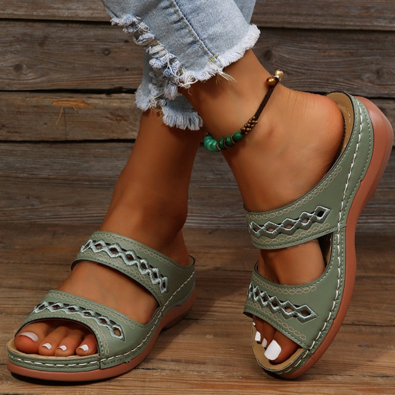 Slide Sandals – Non-Slip Sole Summer Sandals