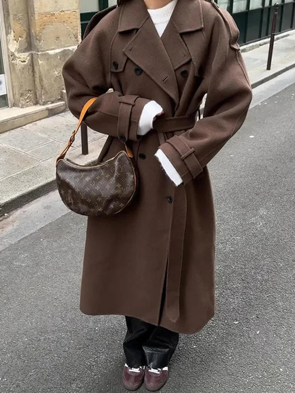 Elegant Warm Timeless Wool Coat