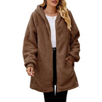 Cozy Hooded Casual Everyday Jacket