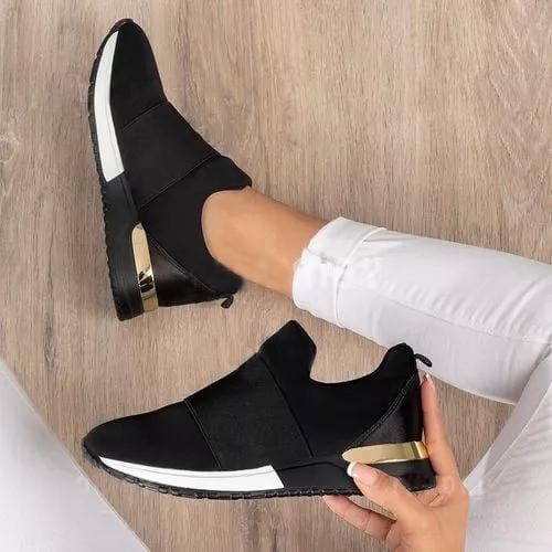 Ladies' Sneakers – Lightweight, Non-slip, Shock-absorbing for Walking & Daily Use