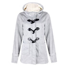 Long Hooded Pocket Winter Coat