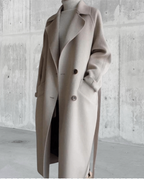 Elegant Long Wool Winter Coat