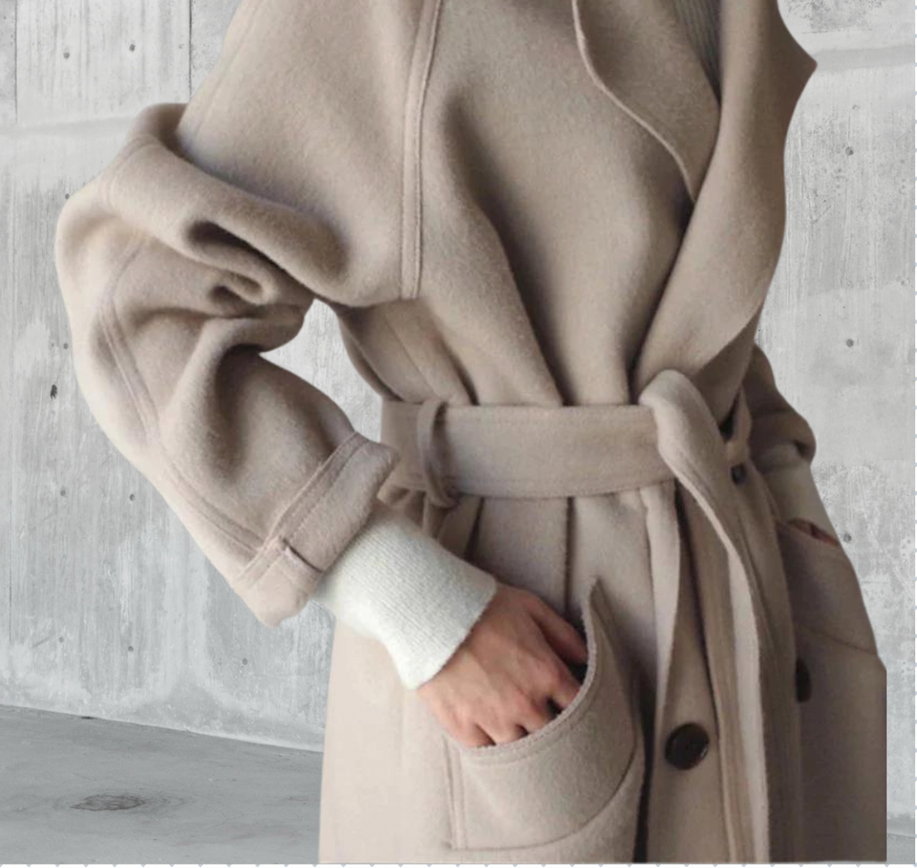 Elegant Long Wool Winter Coat