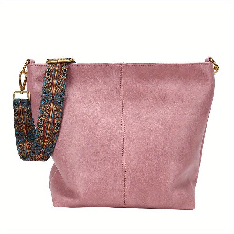 Scratch-Resistant Boho Crossbody Bag