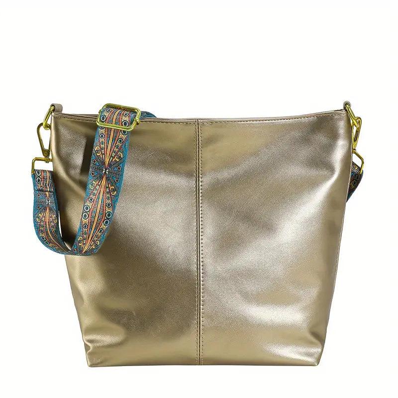 Scratch-Resistant Boho Crossbody Bag