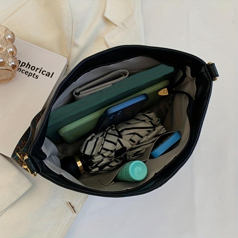 Scratch-Resistant Boho Crossbody Bag