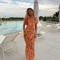Stylish Dress with Ruffle