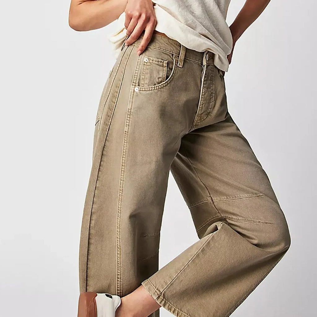 Women's High-Rise Wide-Leg Jeans