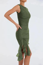 Elegant Midi Dress for Evenings
