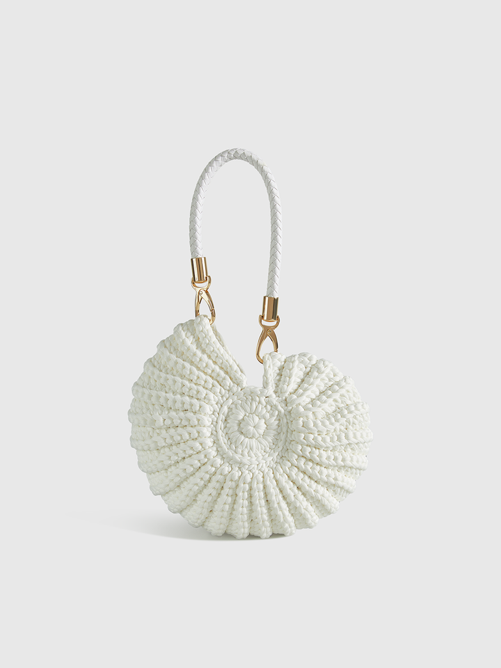 Shell Shape Handbag Crochet Design