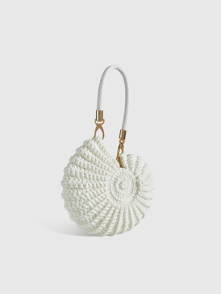 Shell Shape Handbag Crochet Design