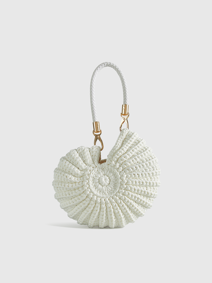 Shell Shape Handbag Crochet Design