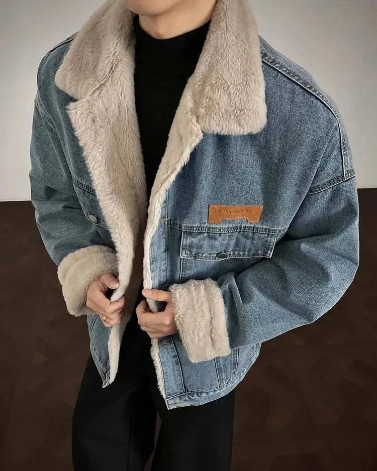 Sherpa Men’s Denim Jacket