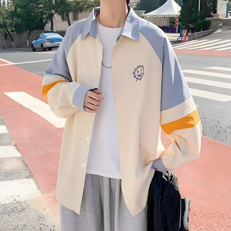 Smiley Face Printed Shirt