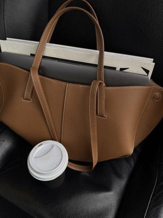 Stylish Vintage Leather Tote Bag