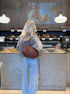 Stylish Vintage Leather Tote Bag