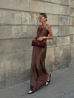 Women's Woven Leather Handbag with Gold Twist-Lock