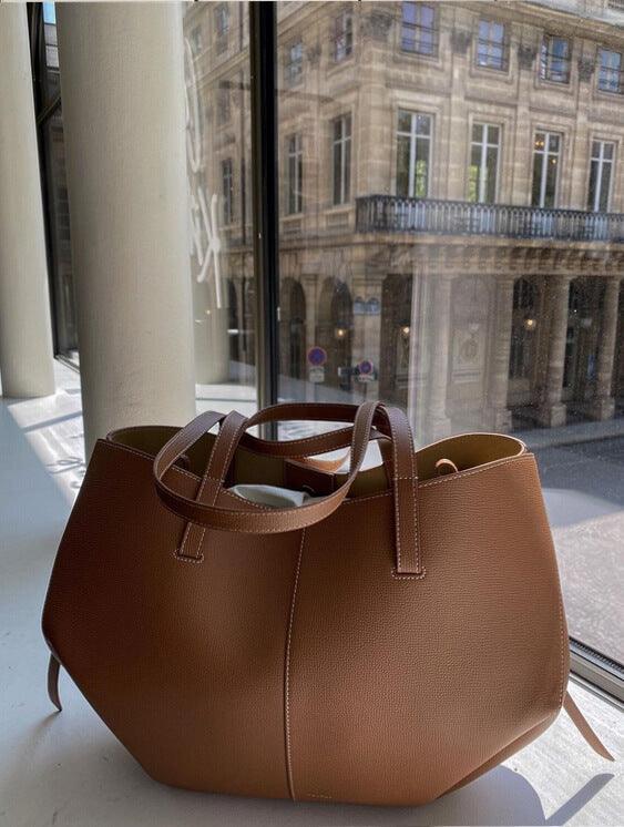 Stylish Vintage Leather Tote Bag