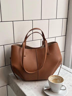 Stylish Vintage Leather Tote Bag