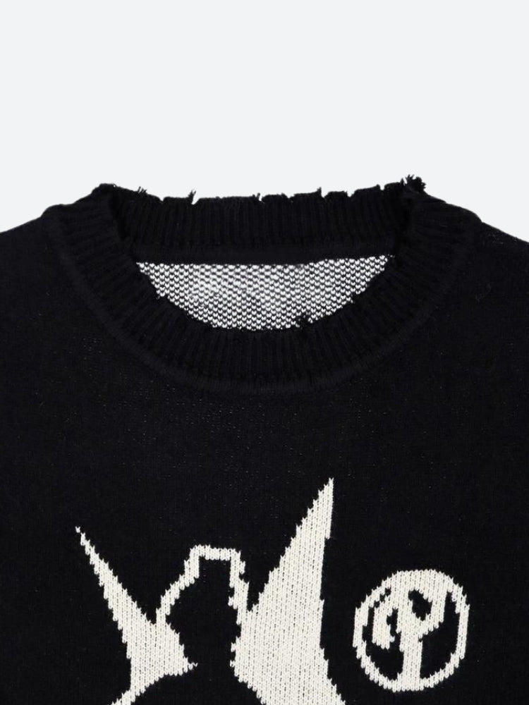 Soft Knit Grunge Sweater