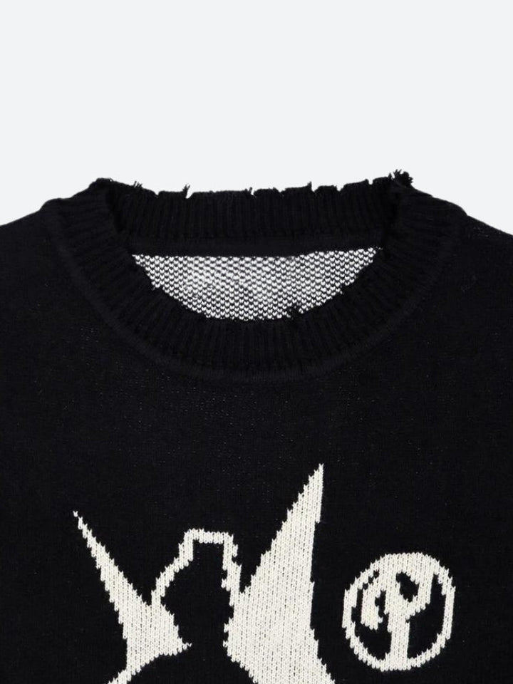Soft Knit Grunge Sweater