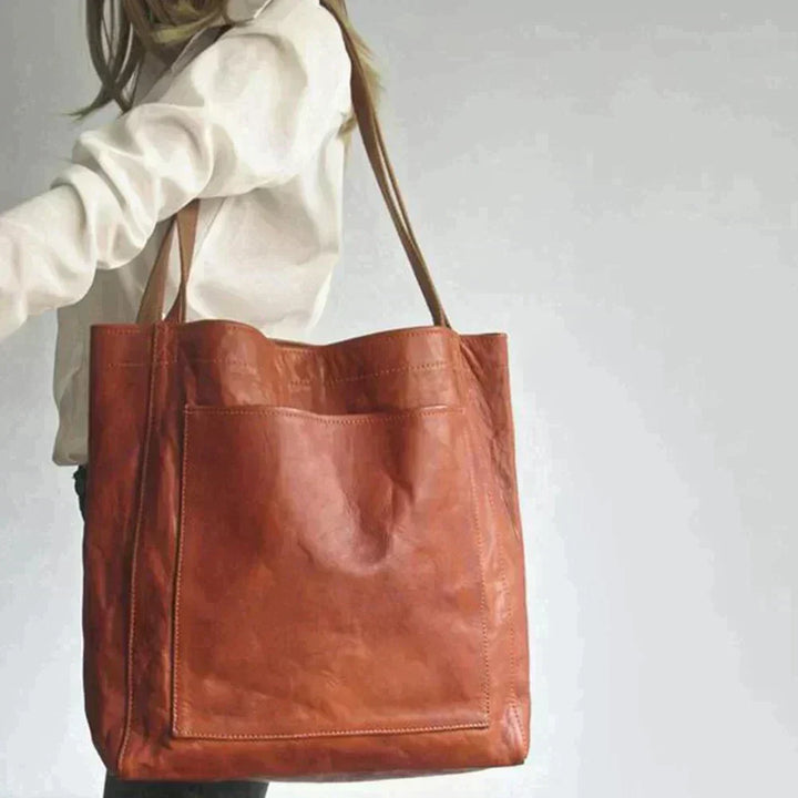 Spacious Women’s Leather Handbag